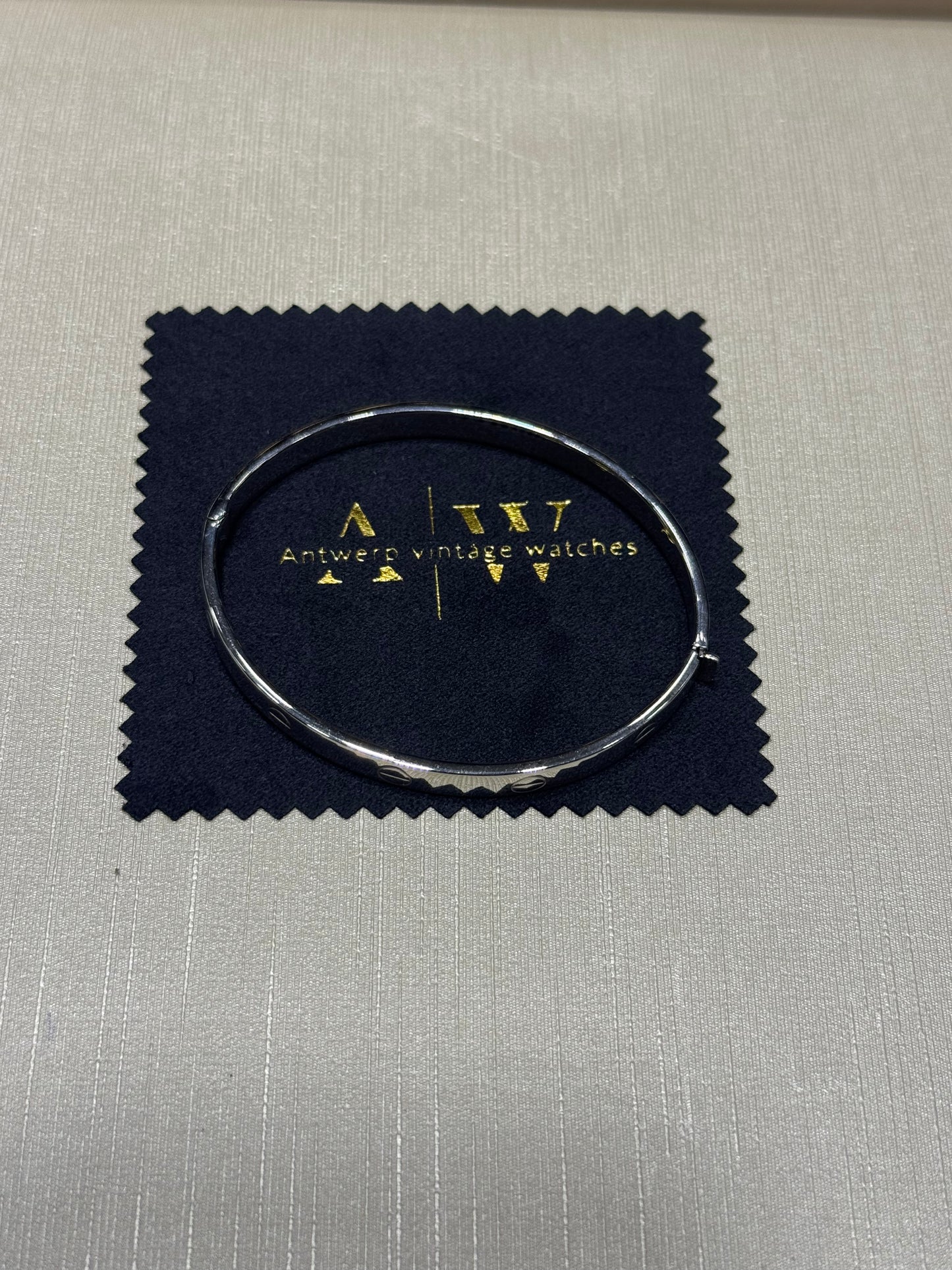 18K armband witgoud custom