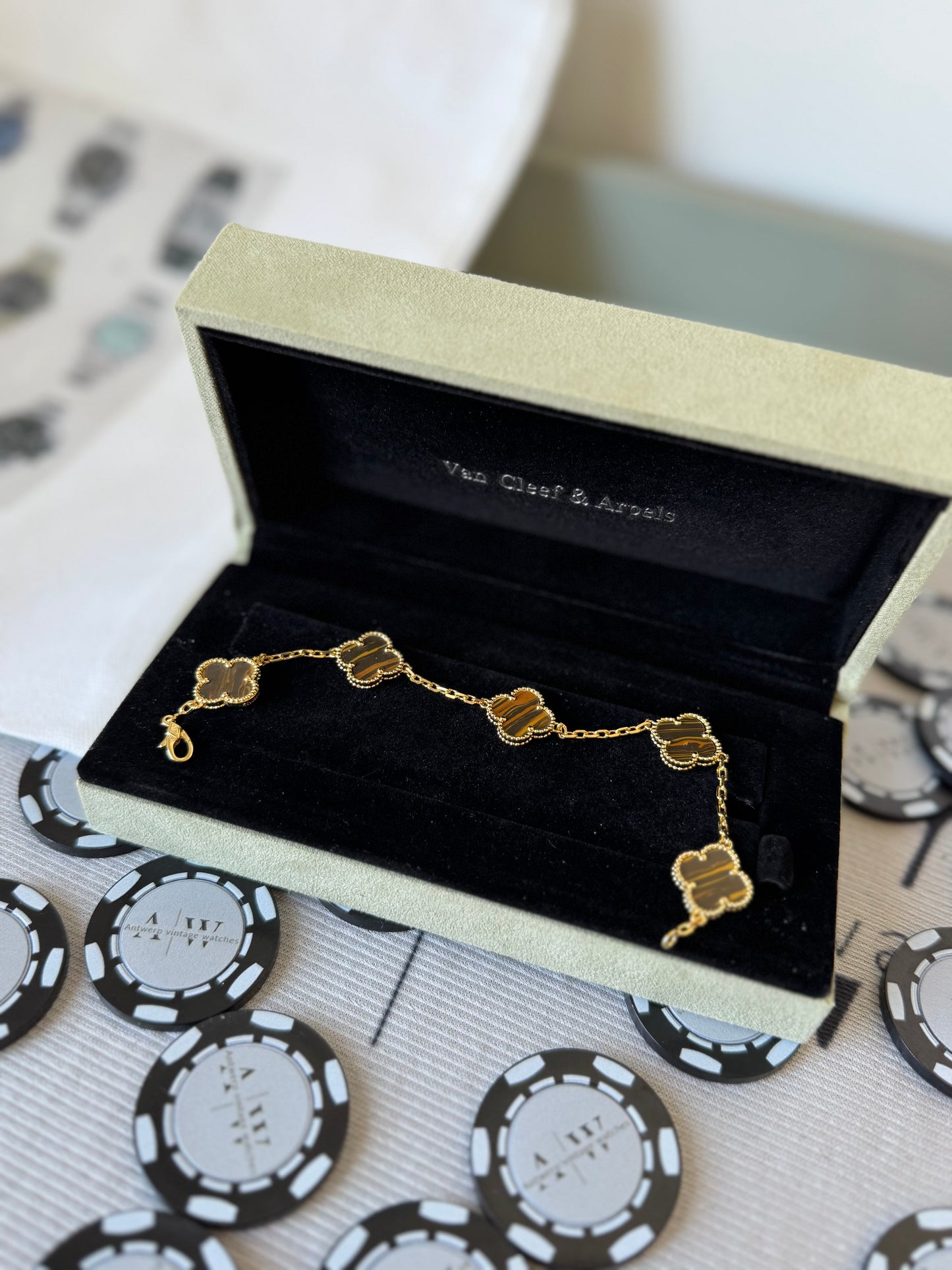 Custom 18k bracelets