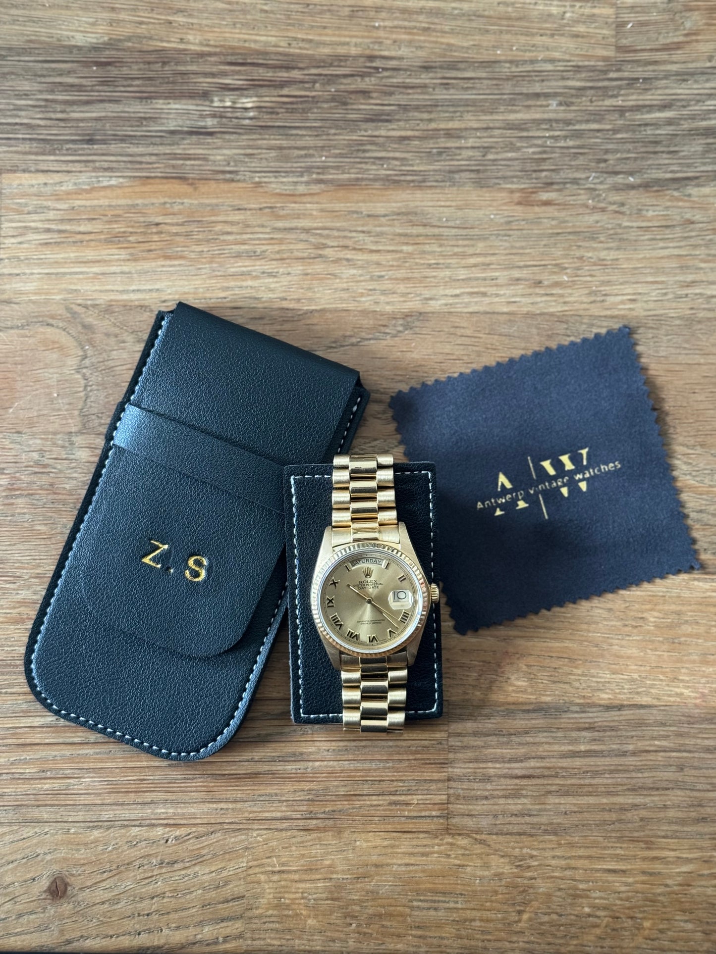 Travel case custom initials